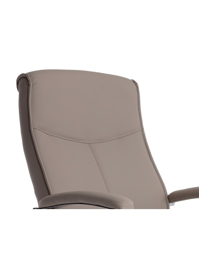 Silla q-connect escritorio mod ena simil piel base metalica alt max 1050 anc 630 prof 650 color gris