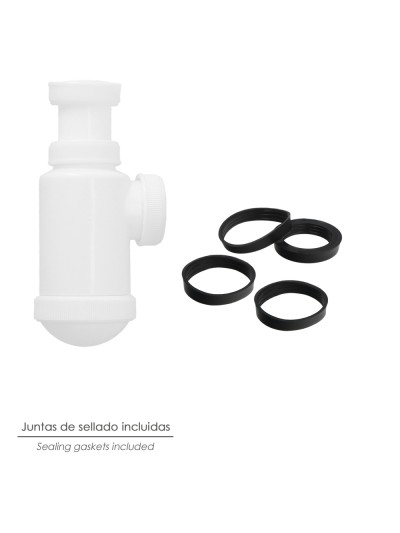 Sifon Botella Extensible  1 1/2  Tuerca Loca