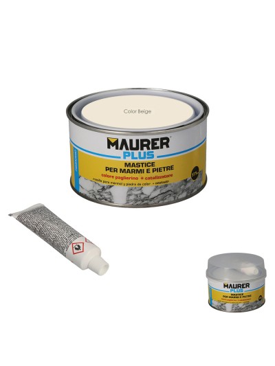 Masilla Para Marmol Color Beige 375ml. Con Endurecedor