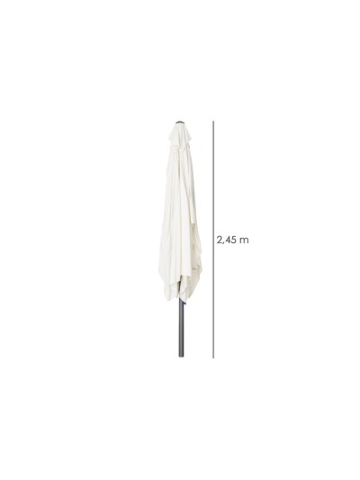 Sombrilla De Jardin Rectangular 2x3 Metros