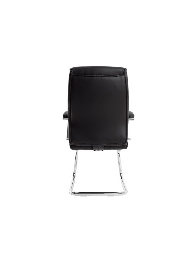 Silla q-connect escritorio mod ena simil piel base metalica alt max 1050 anc 630 prof 650 color negro