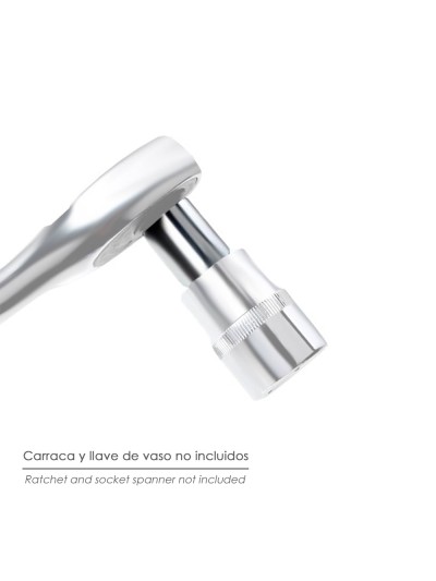 Adaptador Aumentador 1/4" Hembra 3/8" Macho