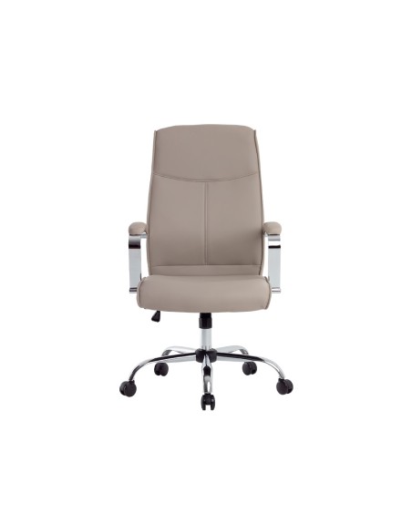 Silla q-connect direccion mode na simil piel base metalica alt max 1210 anc 630 prof 650 mm ruedas premium color gris