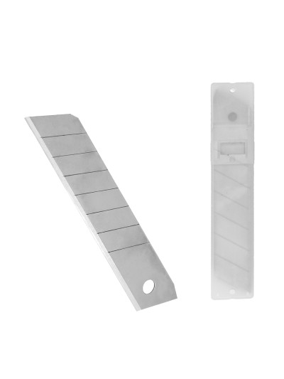 Hoja Cutter 25 mm. (Estuche 10 Piezas) Acero Sk5
