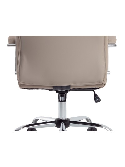 Silla q-connect direccion mode na simil piel base metalica alt max 1210 anc 630 prof 650 mm ruedas premium color gris