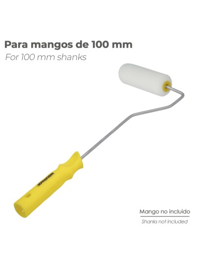 Rodillo Espuma Recambio Para Esmalte Acrilico 100 mm.  Set 10 Rodillos. Rodillo Espuma, Rodillo Pintura Acrilica