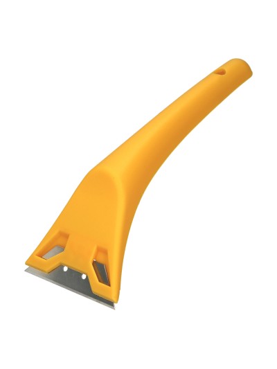 Rascavidrios Plastico Amarillo Hoja 60 mm. Rasqueta Vitroceramica, Rascador Vidrio, Rascador Vitroceramica,