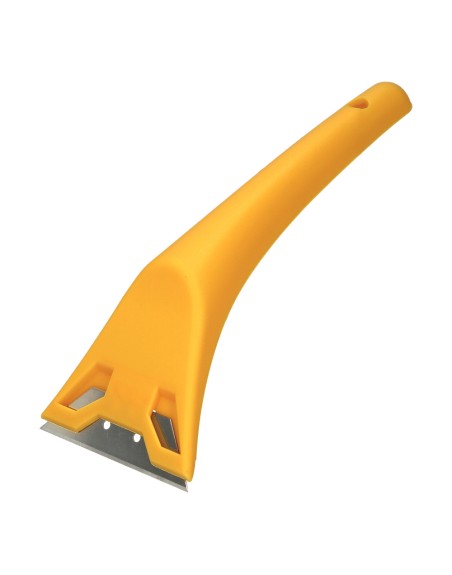Rascavidrios Plastico Amarillo Hoja 60 mm. Rasqueta Vitroceramica, Rascador Vidrio, Rascador Vitroceramica,