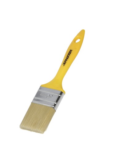 Paletina Profesional Cerda Blanca Ancho 50 mm. Cerdas Naturales Mango Plastico Ergonomico, Brocha Pintor, Pincel Pintura