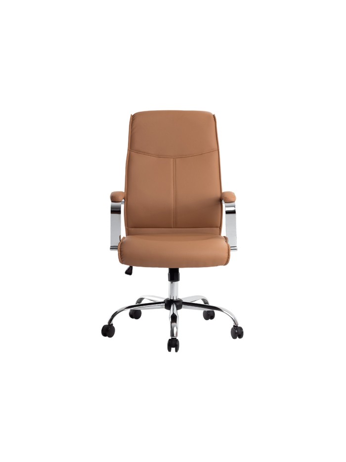 Silla q-connect direccion mode na simil piel base metalica alt max 1210 anc 630 prof 650 mm ruedas premium color crema Silla q-connect direccion mode na simil piel base metalica alt max 1210 anc 630 prof 650 mm ruedas premium color crema
