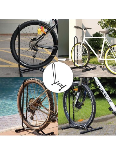Soporte Para Bicicletas De Suelo, Ancho Rueda 6,5 cm. tacos Antideslizantes, Caballete Bicicleta, Soporte Suelo Bici