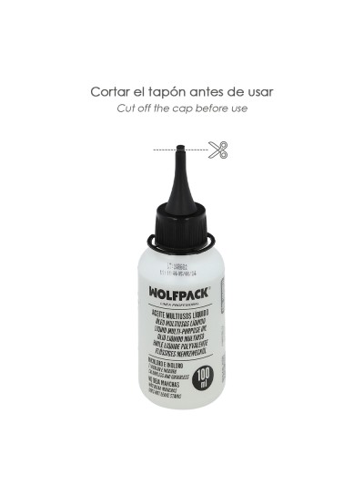 Aceite Lubricante Multiuso Liquido 100 ml. Aceite Cadenas, Aceite Bisagras, Aceite Maquinas Coser, Aceite Cerraduras