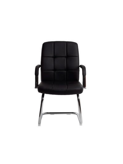 Silla q-connect escritorio pia ve simil piel base metalica alt max 1050 anc 610 prof 680 color negro