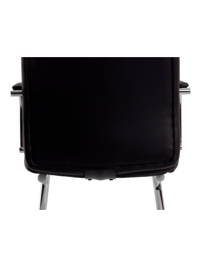 Silla q-connect escritorio pia ve simil piel base metalica alt max 1050 anc 610 prof 680 color negro