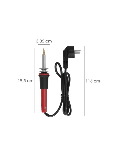 Soldador / Grabador 30 Watt. Con 6 puntas