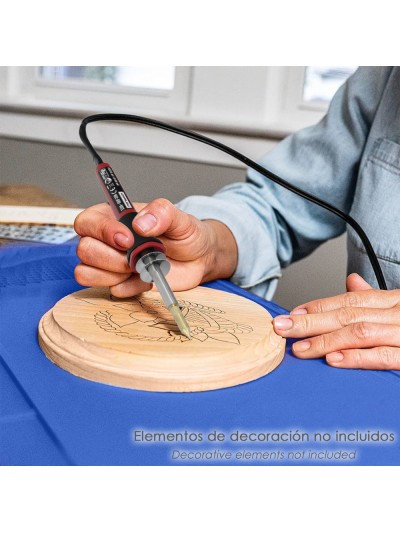 Soldador / Grabador 30 Watt. Con 6 puntas