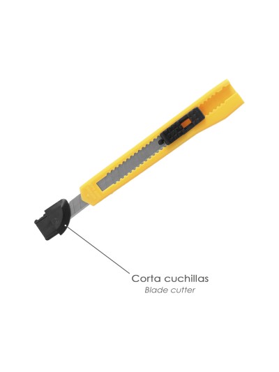 Cutter Eco Con Hoja De 9 mm.