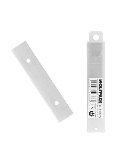 Hoja Rectangular Rascavidrios ( 10 piezas)