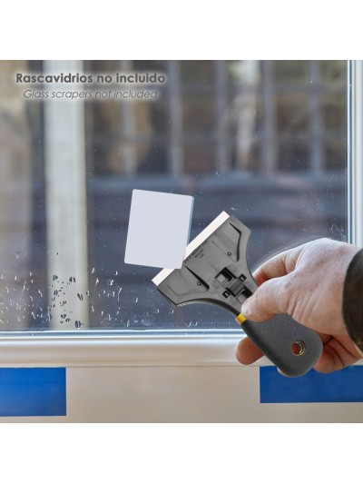 Hoja Rectangular Rascavidrios ( 10 piezas)