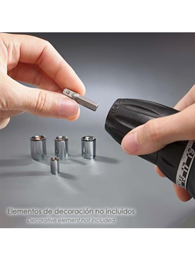 Adaptador Para Llaves De Vasos De 1/4"