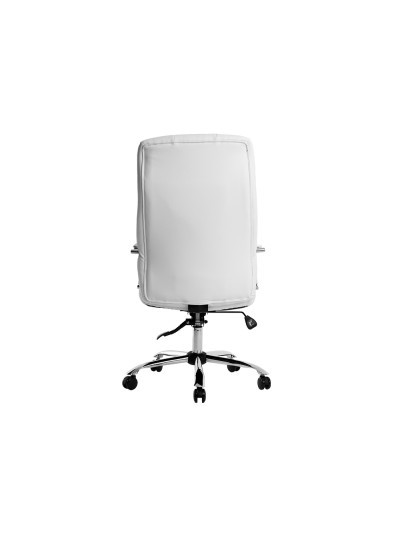 Silla q-connect direccion piav e simil piel base metalica alt max 1250 anc 610 prof 700 mm ruedas premium color blanco