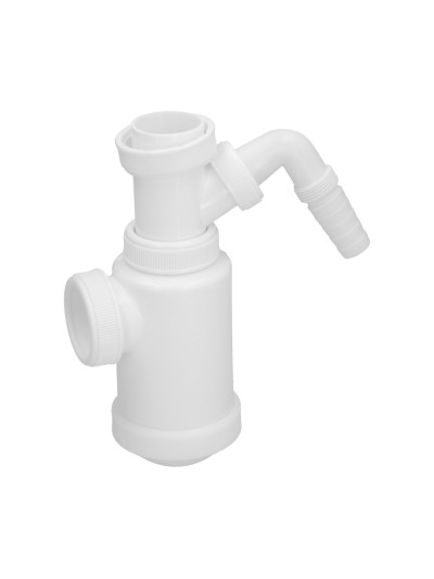 Sifon Botella Extensible T-4-T  1  1/2 Toma Lavadora