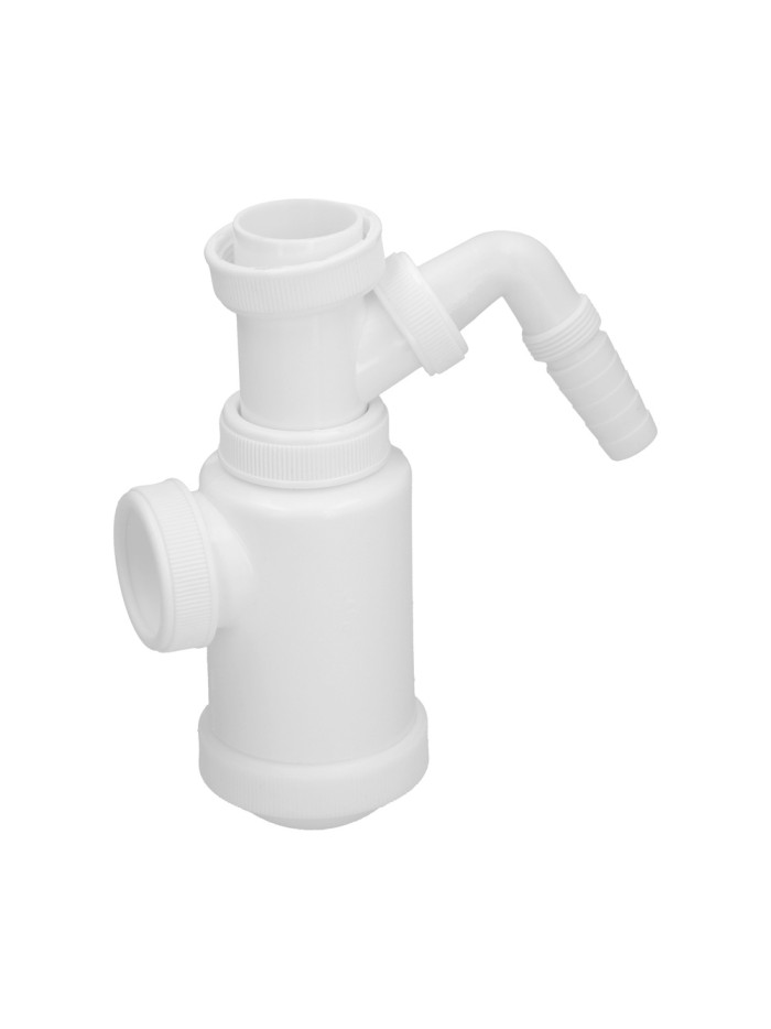 Sifon Botella Extensible T-4-T  1  1/2 Toma Lavadora