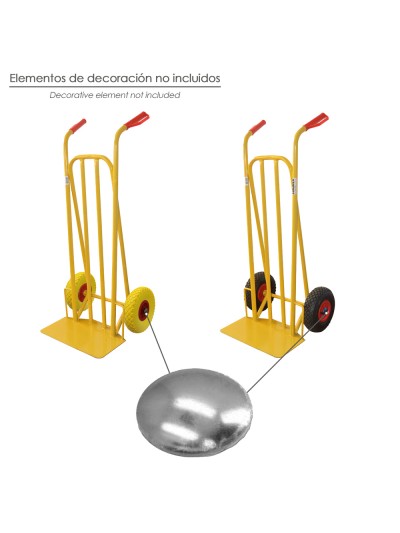 Tapon Recambio Rueda Carretilla Sacos (2 Unidades)