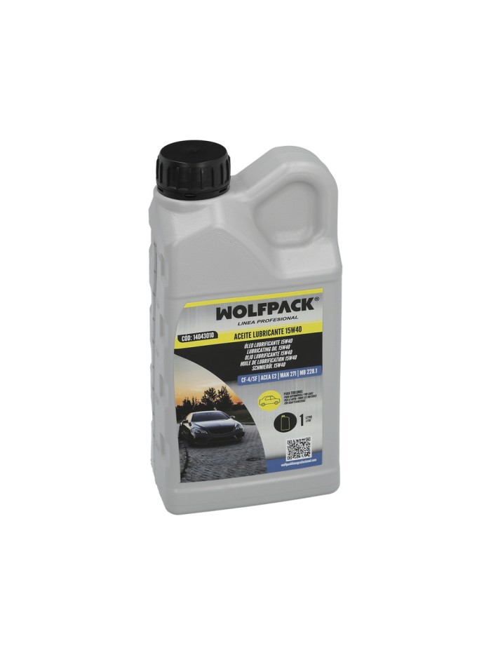 Aceite Lubricante 15w40 Turismos 1 Litro. Aceite Para Motores Diesel y Gasolina