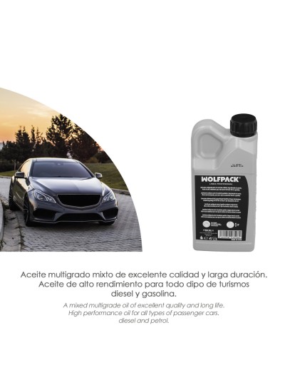 Aceite Lubricante 15w40 Turismos 1 Litro. Aceite Para Motores Diesel y Gasolina