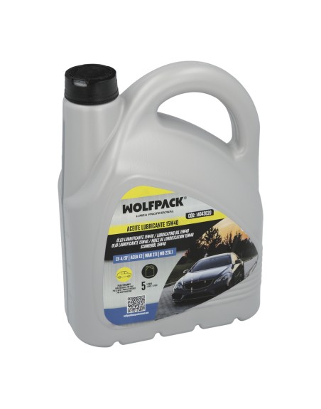 Aceite Lubricante 15w40 Turismos 5 Litros. Aceite Para Motores Diesel y Gasolina