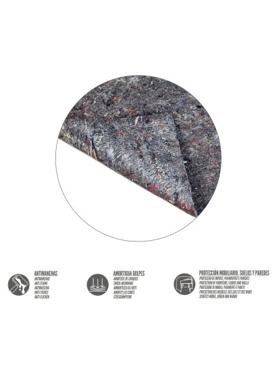 Fieltro Multiusos Rollo 1x10 metros Reforzado/Impermeable.