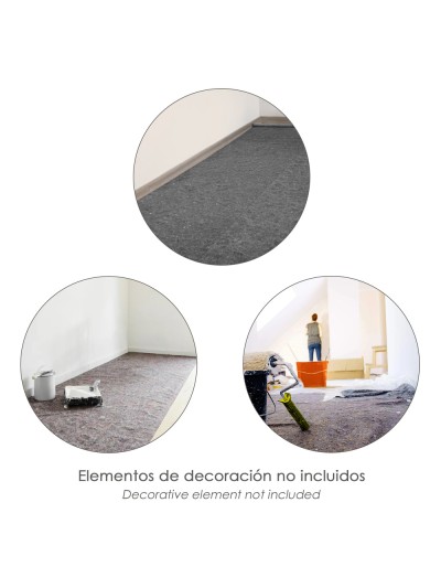 Fieltro Multiusos Rollo 1x10 metros Reforzado/Impermeable.