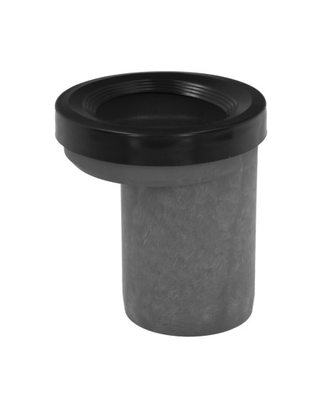 Manguito Inodoro Pvc Excentrico 90 Mm