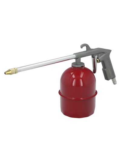 Pistola Petrolear Neumatica Con Deposito Inferior y Adaptador Rapido, Pistola Limpieza Motores, Pistola Petrolear Neumatica