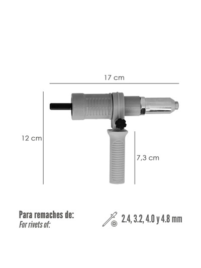 Kit Remachadora Para Taladro
