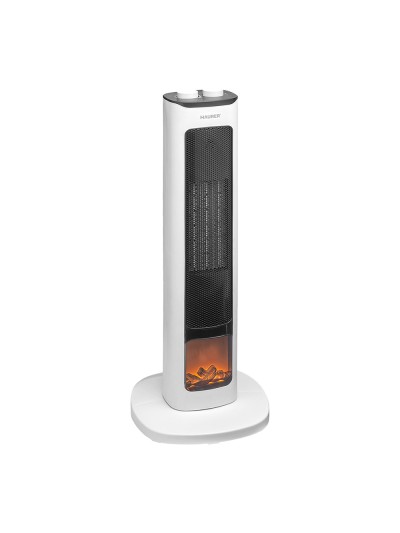 Calefactor Ceramico PTC Torre Efecto Llama 2000 Watt. Oscilante. Termoventilador Electrico