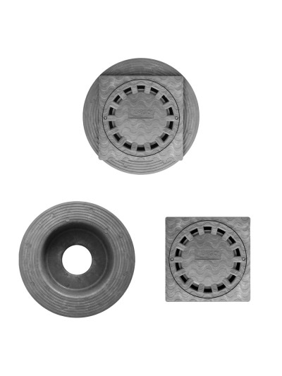 Caldereta Sifonica Pvc 200x200 / 90-110 Mm