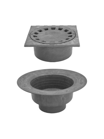 Caldereta Sifonica Pvc 200x200 / 90-110 Mm