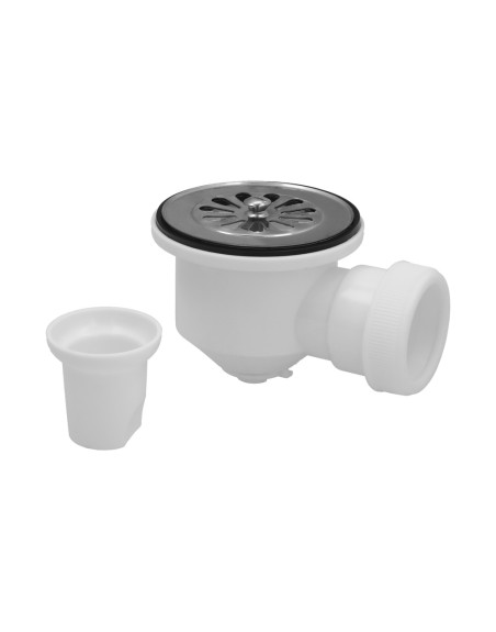 Valvula Plato Ducha 1 1/2" Salida Ø 40Mm Sifónica