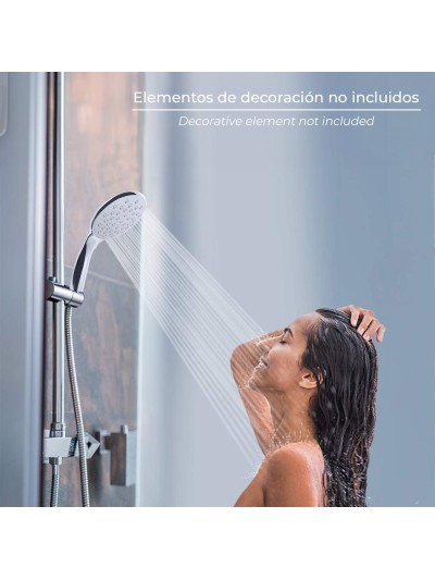 Maneral Ducha Maurer 1 Posición Cromado "Sara"