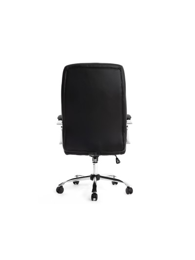 Silla q-connect direccion vero na simil piel base metalica alt max 1210 anc 650 prof 730 mm ruedas premium color negro