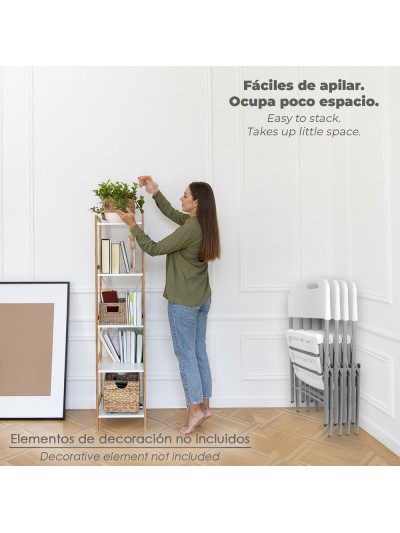 Silla Plegable Con Agarre 88x48x57cm