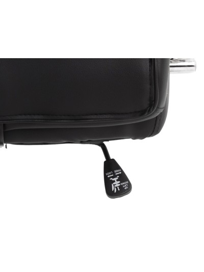 Silla q-connect direccion vero na simil piel base metalica alt max 1210 anc 650 prof 730 mm ruedas premium color negro