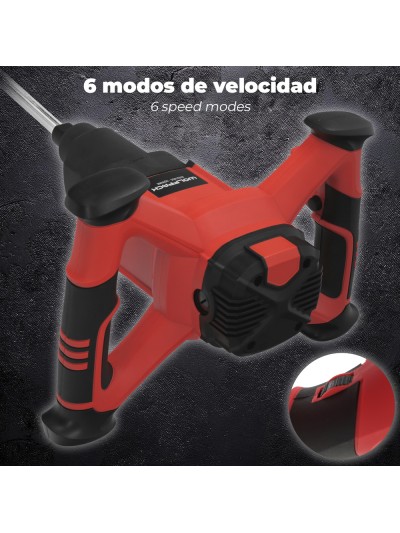 Mezclador Electrico 1800 Watt 6 Velocidades Con Variador de Potencia