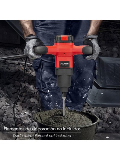 Mezclador Electrico 1800 Watt 6 Velocidades Con Variador de Potencia