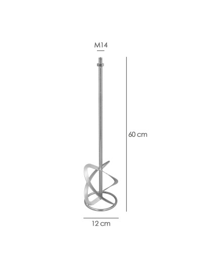 Mezclador Cola Recambio M14 120x600.