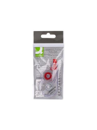 Corrector q-connect cinta blanco 5 mm x 12 mt