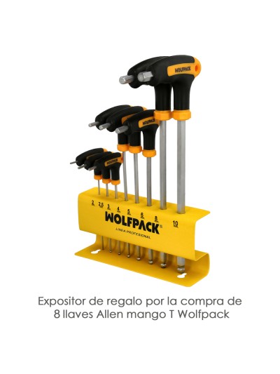 Expositor Para Llaves Allen Mango T Completo (8 Piezas)