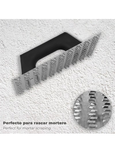 Rascador Mortero Profesional 250x145 Mango TPR